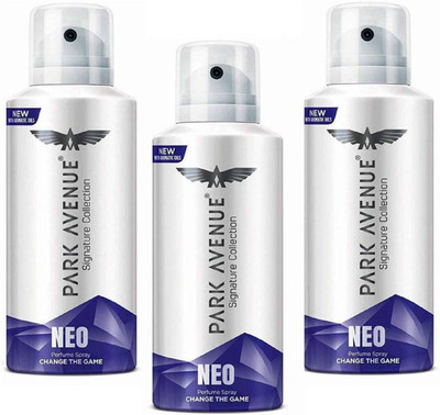 

Park Avenue Neo Signature Body Spray - For Men(390 ml, Pack of 3)