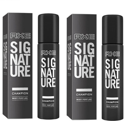 

AXE Signature Champion Perfume Body Spray 122 ml pack of 2 Deodorant Spray - For Men(122 ml, Pack of 2)