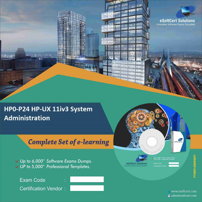 

PTNR01A998WXY HP0-P24 HP-UX 11iv3 System Administration Practice Exam E-Book Set(DVD)