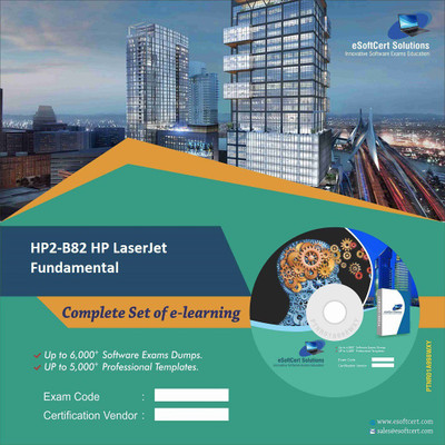 

PTNR01A998WXY HP2-B82 HP LaserJet Fundamental Practice Exam E-Book Set(DVD)
