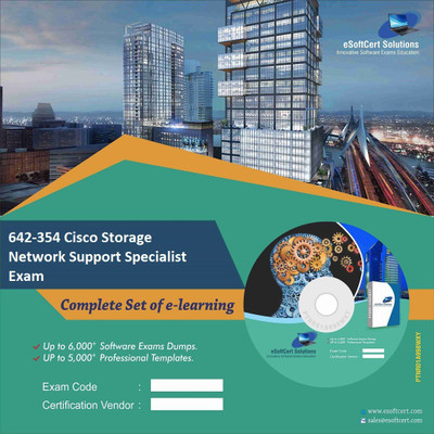 

PTNR01A998WXY 642-354 Cisco Storage Network Support Specialist Exam Practice Exam E-Book Set(DVD)