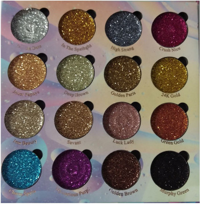 

Gabbu HIGH QUALITY GLITTER EYE SHADOW PALETTE 27 g(MULTI)