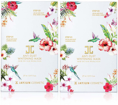 Jayjun Anti Dust Whitening Mask 27ml Pack Of 2(54 ml)
