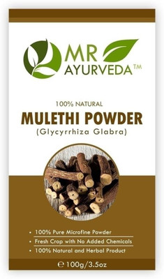 

MR Ayurveda 100% Ayurvedic Mulethi Powder for Hair & Skin(100 g)