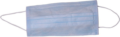 

Medisafe 3 Ply Face Mask Elastic (Blue) Face Shaping Mask