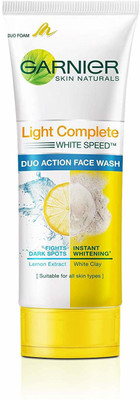 

Garnier Skin Naturals, Light Complete Face Wash, 100g Face Wash(1 g)