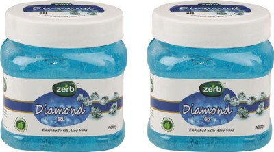 

Zerb Natural Extracts Diamond Gel Enriched With Aloe Vera Pack Of 2 Face Wash(500 g)