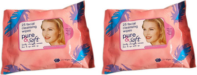 

CartKing Face Tissue Paper For Complete Cleansing & Freshness, Smooth Makeup Removal Experience - Pack of 25 pcs, Pink(Pack of 25)