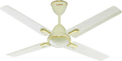 

Jupiter Quadcopter Bldc 48" Energy Efficient Remote Controlled C/Fan Royal 4 Blades 4 Blade Ceiling Fan(lvory, Pack of 1), Ivory