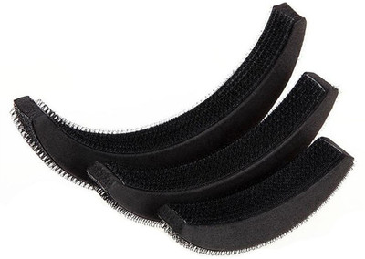 

Maahal 1 Set (3Pcs) Banana Hair Puff Maker Volumizer Banana Bumpits Hairstyle Accessory Banana Clip(Black)