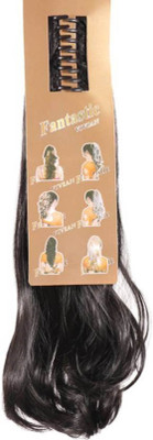 

CRIBE Brown ponytail Steep Cutting Stylish Hair Extension