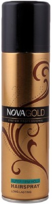 

Nova Gold professional long lasting super hold hair spray Hair Spray(200 ml)