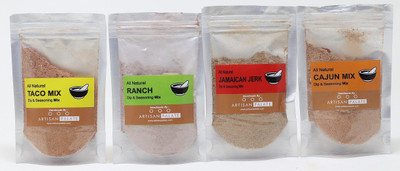 

Artisan Palate All Natural Marinades and Seasonings (Combo Pack of 4)(160 g)