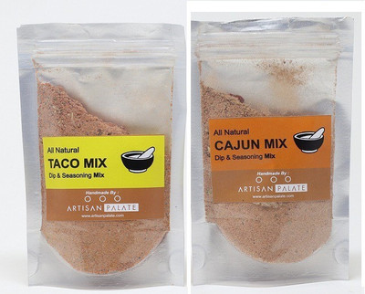 

Artisan Palate All Natural Ranch & Cajun Seasonings & Marinades Combo(80 g)