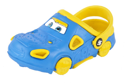 

Yellow Bee Boys Sling Back Clogs(Yellow