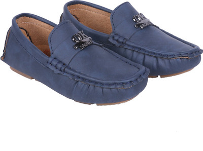 

FEETWELL Boys Slip on Loafers(Blue