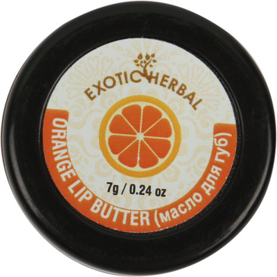 

Exotic Herbal ORANGE LIP BUTTER ORANGE(Pack of: 1, 7 g)