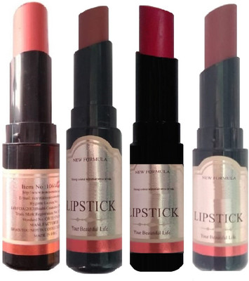 

tanvi27 NEW REVOLUTIONARY CRAYON MATTE COLOR SENSATION WATER PROOF LIPSTICK(MULTICOLOR)