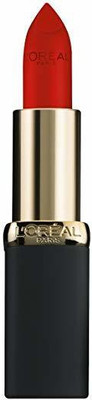 

L'Oréal Paris Makeup Colour Riche Comfortable Creamy Matte Lipstick(Devil's Matte-vocate Red)