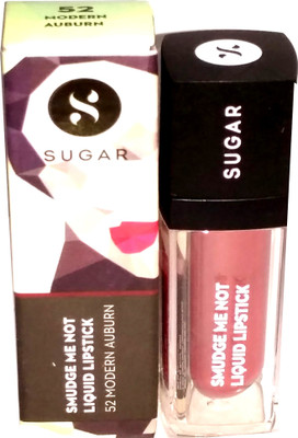 

Sugar Smudge Me Not Liquid Lipstick(Modern Auburn-52)