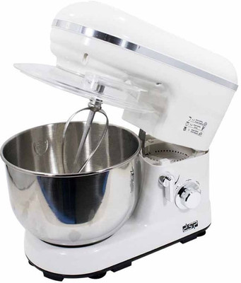 

DSP 3in1,1200watt,5 Litre Bowl Stand Mixer. 1200 Mixer Grinder(White)