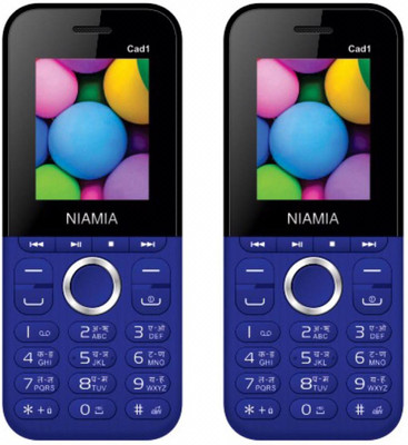 

Niamia CAD 1 Combo of Two Mobiles(Blue)