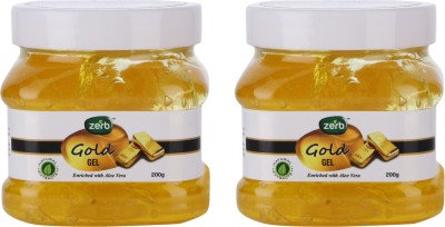 

Zerb Gold Face and Body Moisturizing Gel for Softer and Smoother Glowing Skin Set of 2 x 200 g(200 g)