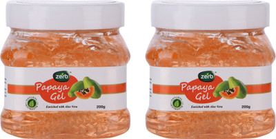 

Zerb Papaya Face and Body Moisturizing Gel for Softer and Smoother Glowing Skin Set of 2 x 200 g(200 g)