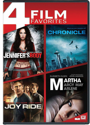 

4 Movies Collection: Jennifer's Body + Chronicle + Joyride + Martha Marcy May Marlene (4-Disc)(DVD English)