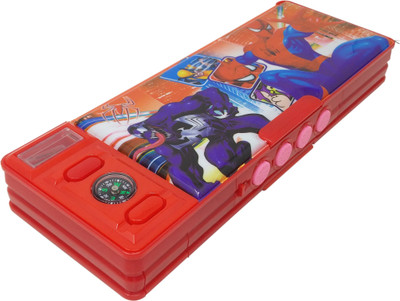 

Parteet Pencil Box Pencil Box Art Plastic Pencil Box(Set of 1, Multicolor)