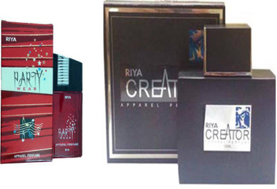 

Riya CREATOR+PARTY WEAR Eau de Parfum - 130 ml(For Men & Women)