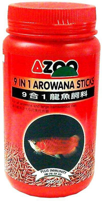 

azoo 9 in 1 Arowana Stick 900 ml Dry Fish Food