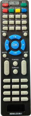 

Axelleindia Compatible Replacement Universal Remote For All Indian LED LCD TV Brand Remote Controller(Black)