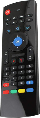 

ZEEPEE 2.4GHz Air Fly Mouse IR Study 6-Axis Keyboard Controller with Voice Remote Controller(Black)