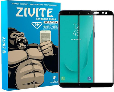 ZIVITE Edge To Edge Tempered Glass for Samsung Galaxy J4 Core(Pack of 1)