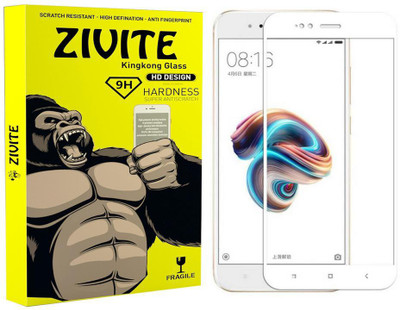 ZIVITE Edge To Edge Tempered Glass for Mi Redmi Y1(Pack of 1)