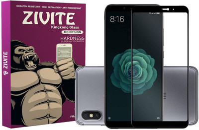 ZIVITE Edge To Edge Tempered Glass for Mi 6X(Pack of 1)