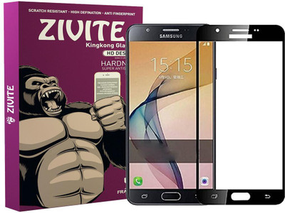ZIVITE Edge To Edge Tempered Glass for Samsung Galaxy J7 2016, J710(Pack of 1)