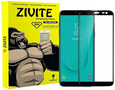 ZIVITE Edge To Edge Tempered Glass for Samsung Galaxy J4 Core(Pack of 1)