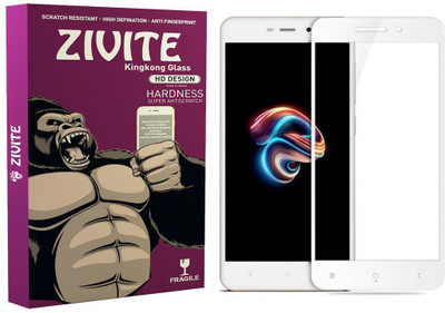 ZIVITE Edge To Edge Tempered Glass for Mi Redmi 4X(Pack of 1)