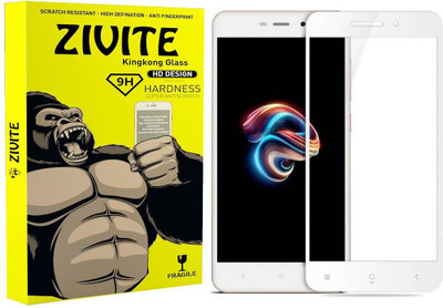ZIVITE Edge To Edge Tempered Glass for Mi Redmi 4A(Pack of 1)