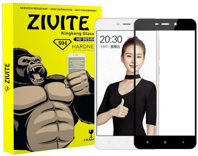 ZIVITE Edge To Edge Tempered Glass for Mi Redmi 4A(Pack of 1)