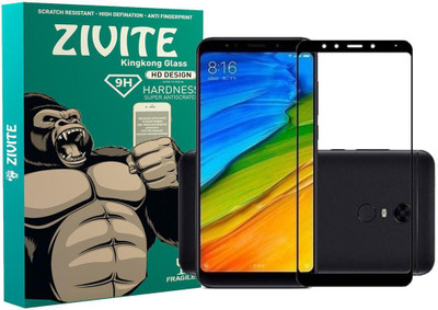 ZIVITE Edge To Edge Tempered Glass for Mi Redmi 5 Plus(Pack of 1)