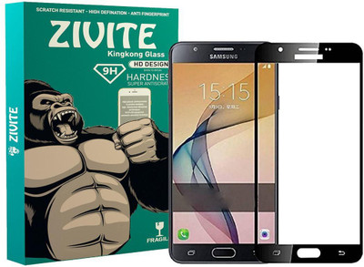 ZIVITE Edge To Edge Tempered Glass for Samsung Galaxy J7 2016, J710(Pack of 1)