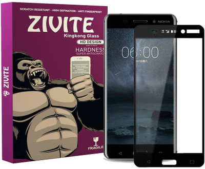 ZIVITE Edge To Edge Tempered Glass for Nokia 7(Pack of 1)