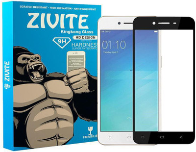 ZIVITE Edge To Edge Tempered Glass for Oppo A37(Pack of 1)