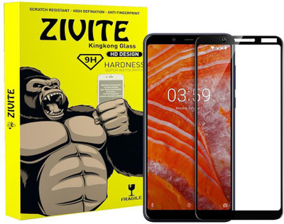 ZIVITE Edge To Edge Tempered Glass for Nokia 3(Pack of 1)