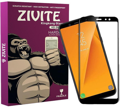 ZIVITE Edge To Edge Tempered Glass for Samsung Galaxy A6 Plus(Pack of 1)