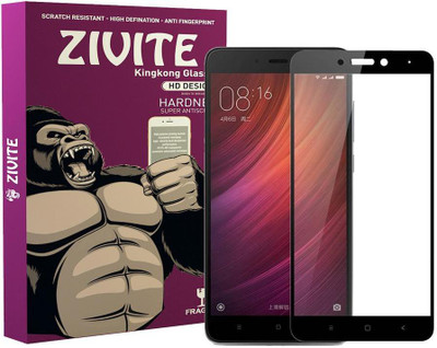 ZIVITE Edge To Edge Tempered Glass for Mi Redmi Note 4(Pack of 1)