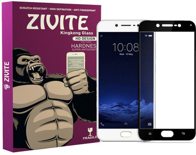 ZIVITE Edge To Edge Tempered Glass for Vivo V5(Pack of 1)